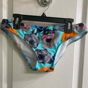 Cupshe floral bikini bottoms